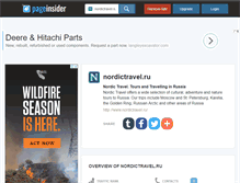 Tablet Screenshot of nordictravel.ru
